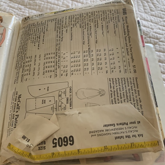 VTG Sewing Patterns, Bundle - Picture 6 of 15